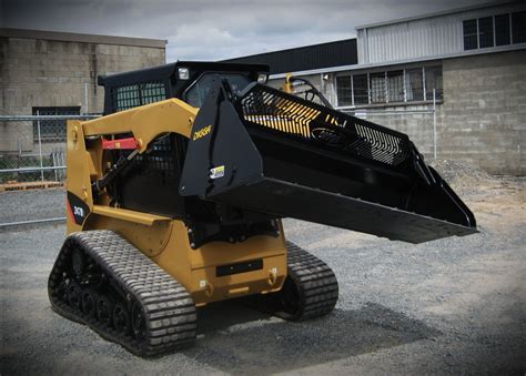 tilting skid steer bucket|tilt attachment for skid steer.